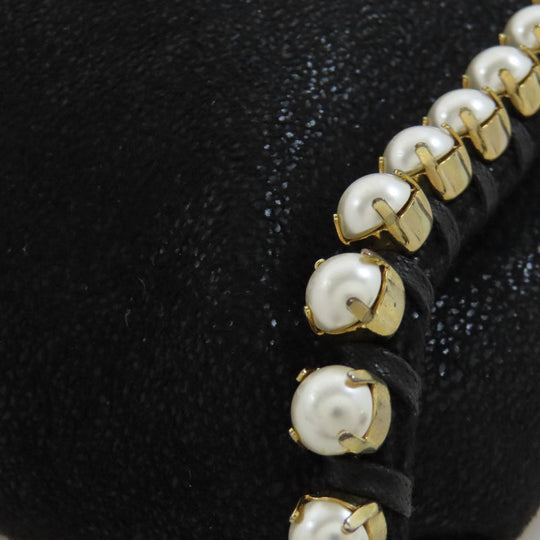 Stella McCartney Handbag polyester black Falabella Tiny 2WAY
