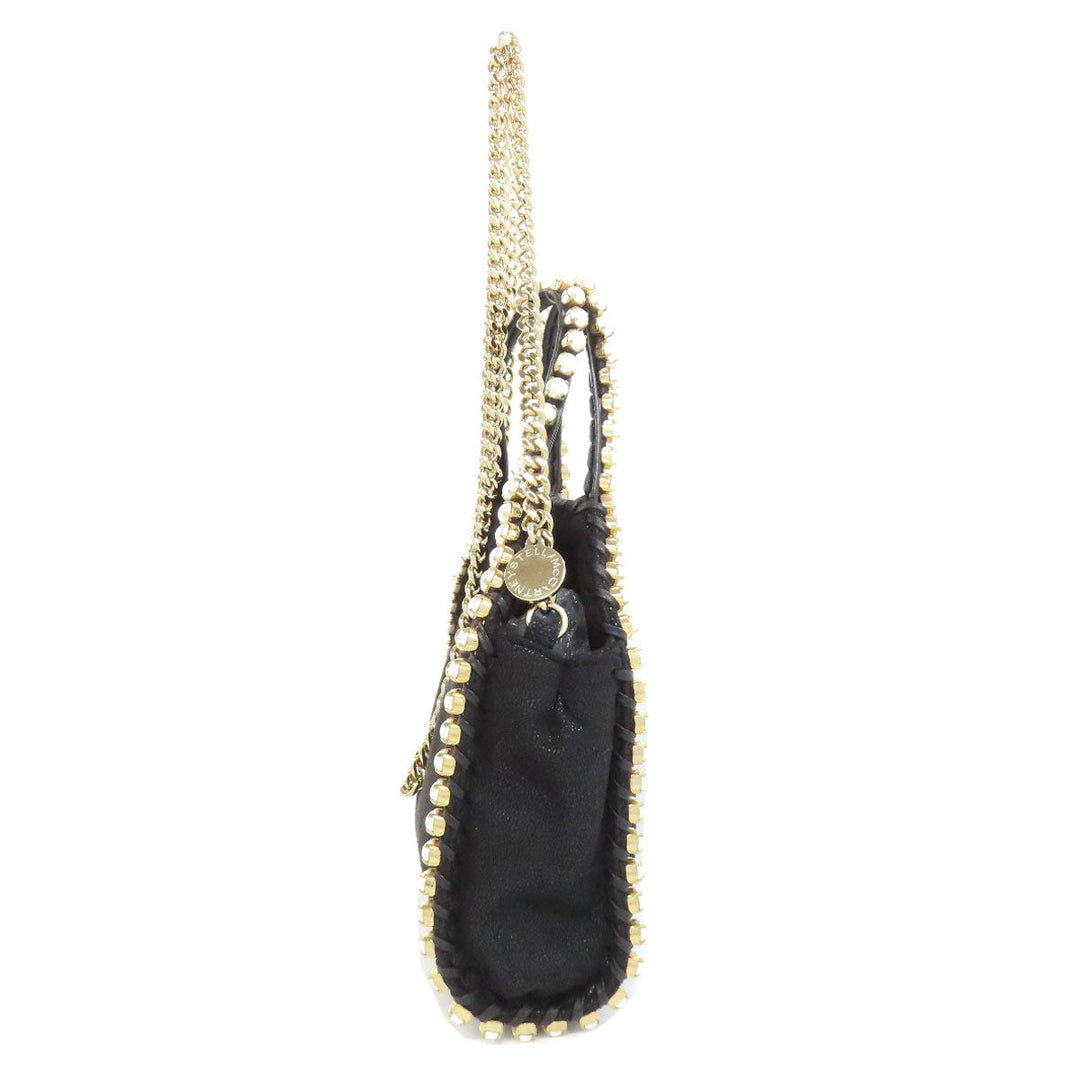 Stella McCartney Handbag polyester black Falabella Tiny 2WAY