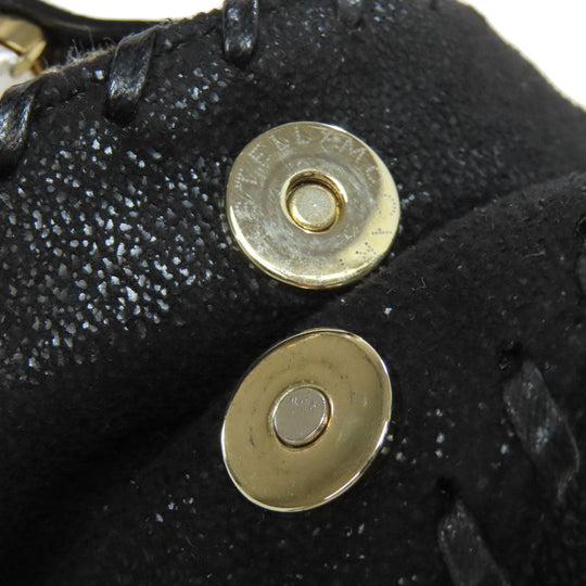 Stella McCartney Handbag polyester black Falabella Tiny 2WAY