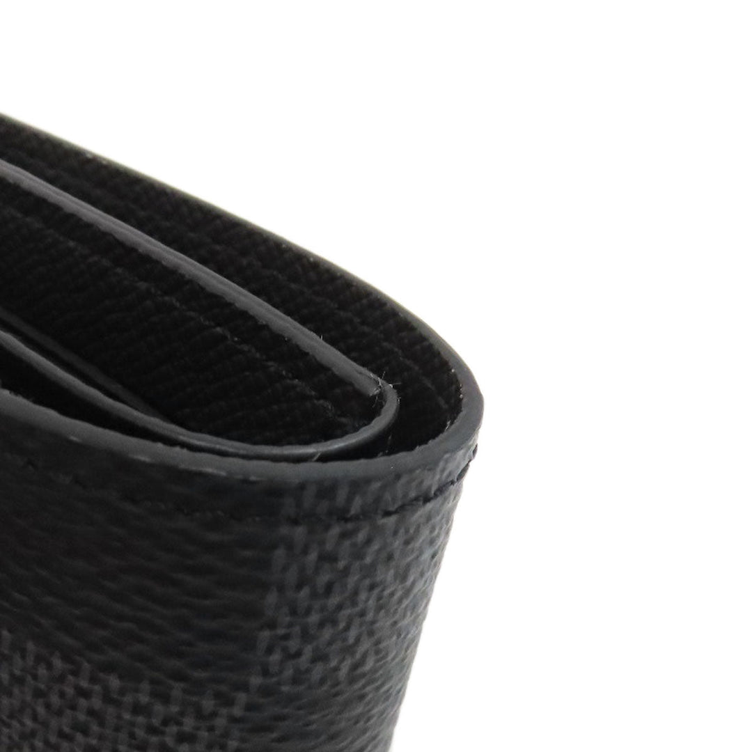 LOUIS VUITTON Bifold Wallet N63336 Damier canvas black Portefeuille・Marco NM