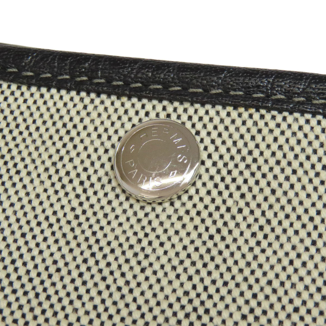 HERMES Tote Bag Tower ash gray Garden Party TPM 2006 Limited