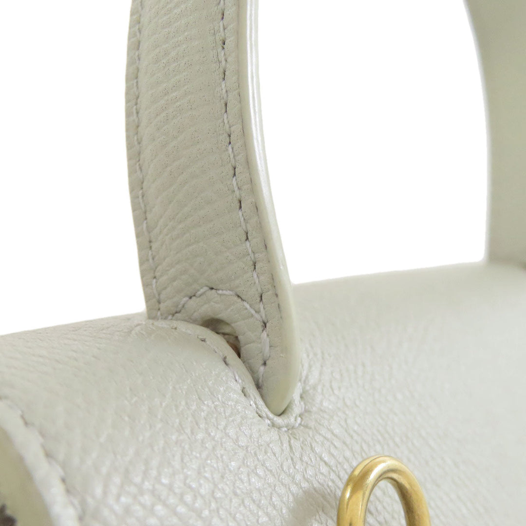 CELINE Handbag Calfskin green Belt bag 2WAY