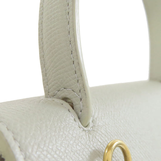 CELINE Handbag Calfskin green Belt bag 2WAY