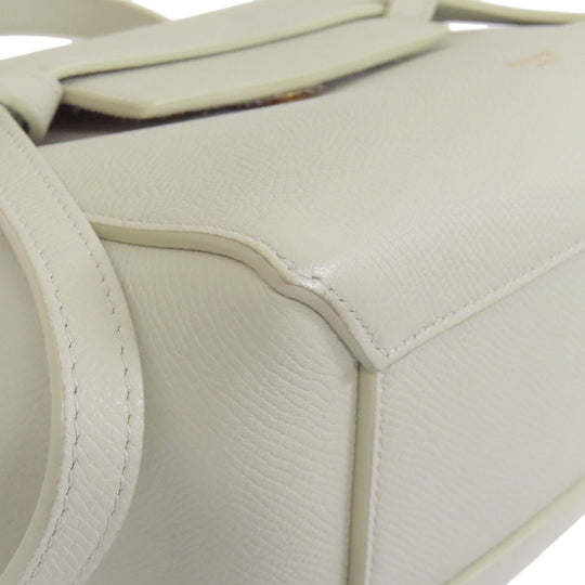 CELINE Handbag Calfskin green Belt bag 2WAY