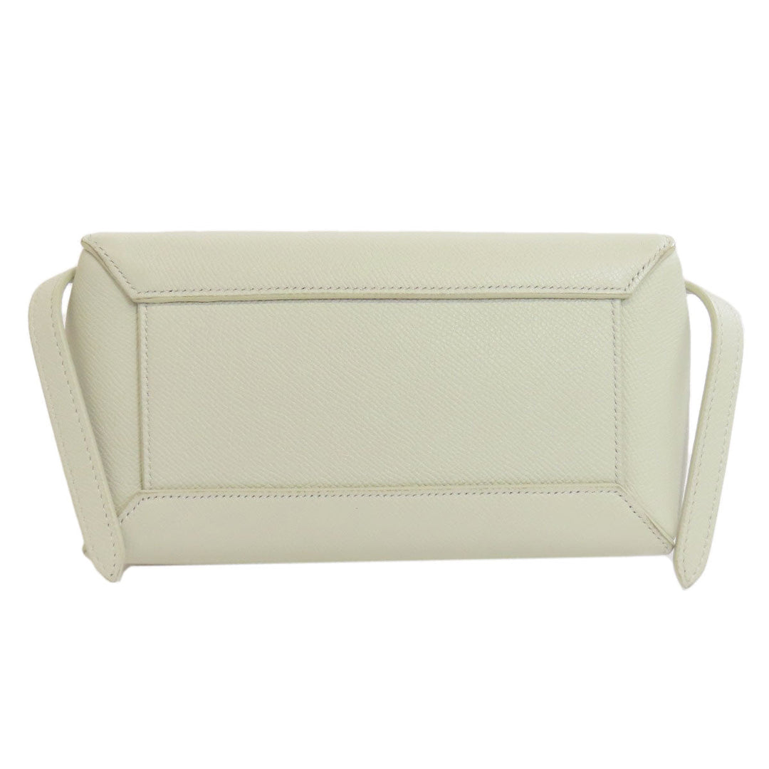 CELINE Handbag Calfskin green Belt bag 2WAY