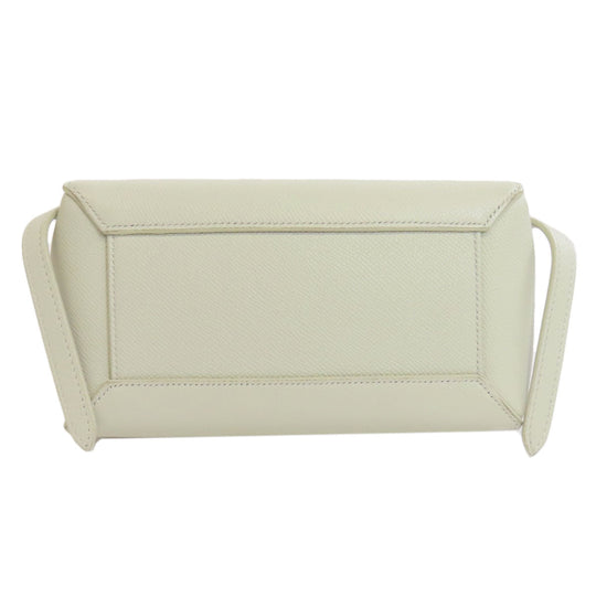 CELINE Handbag Calfskin green Belt bag 2WAY