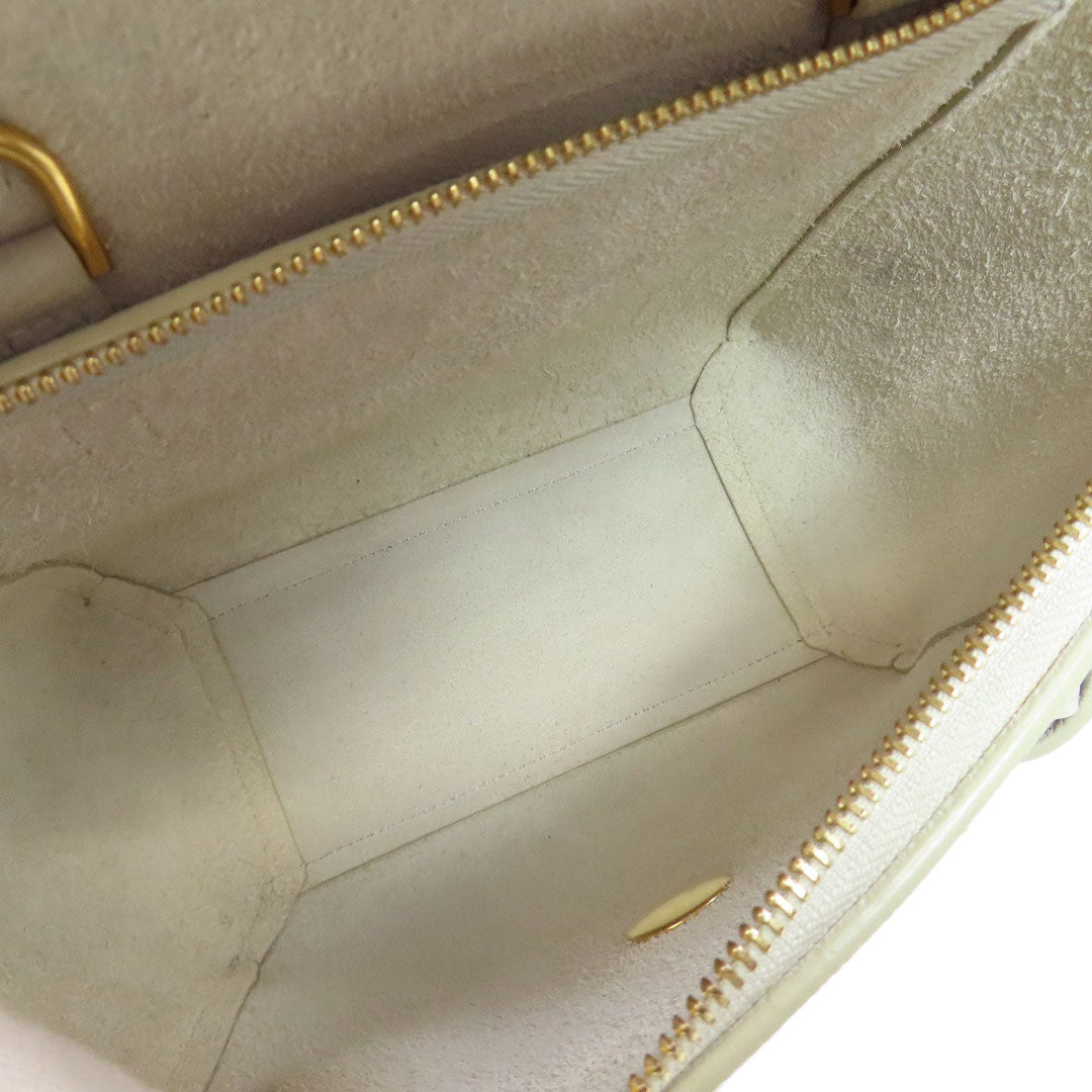 CELINE Handbag Calfskin green Belt bag 2WAY