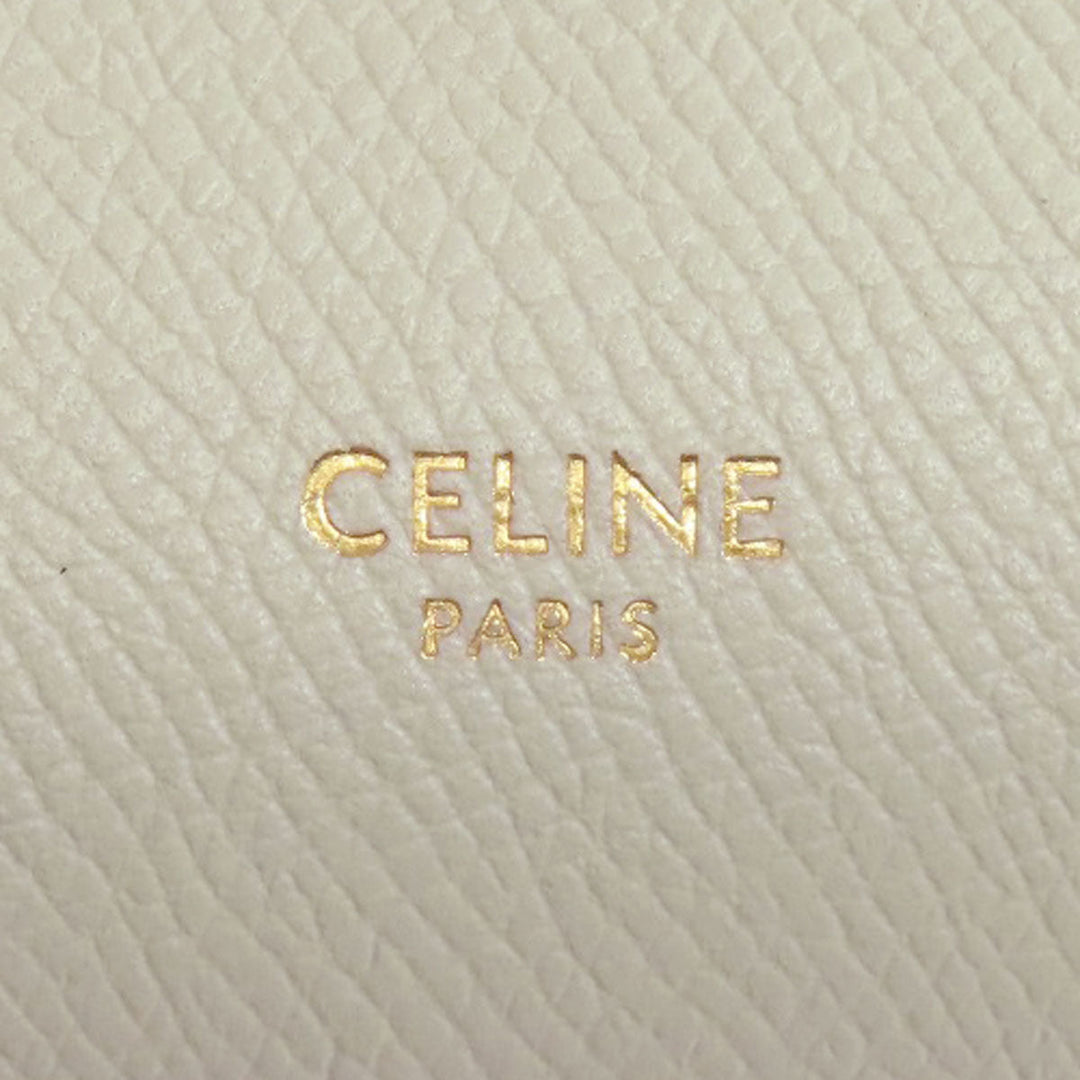 CELINE Handbag Calfskin green Belt bag 2WAY
