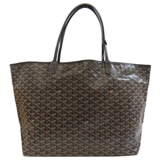 GOYARD Tote Bag Coated canvas black Saint Louis GM Women Used Authentic
