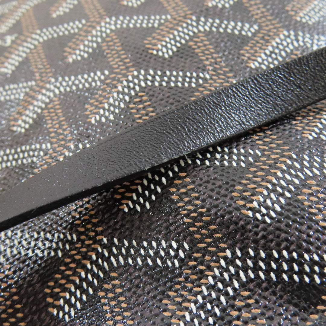 GOYARD Tote Bag Coated canvas black Saint Louis GM Women Used Authentic