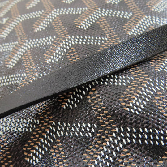 GOYARD Tote Bag Coated canvas black Saint Louis GM Women Used Authentic