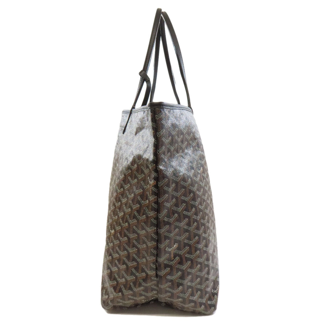 GOYARD Tote Bag Coated canvas black Saint Louis GM Women Used Authentic