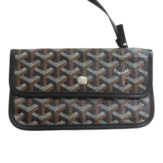 GOYARD Tote Bag Coated canvas black Saint Louis GM Women Used Authentic