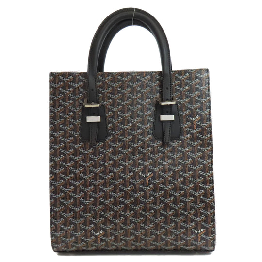 GOYARD Tote Bag Coated canvas black Comor PM Women Used Authentic