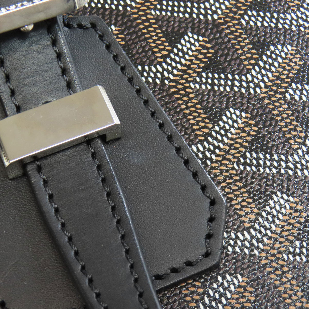 GOYARD Tote Bag Coated canvas black Comor PM Women Used Authentic