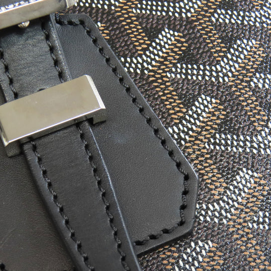 GOYARD Tote Bag Coated canvas black Comor PM Women Used Authentic