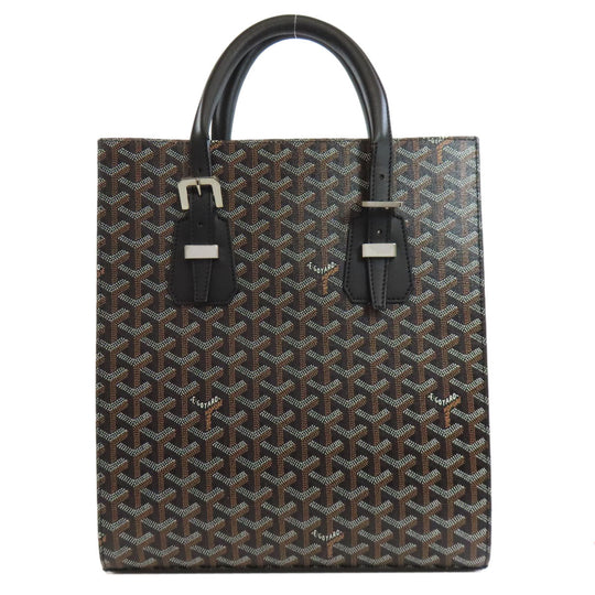GOYARD Tote Bag Coated canvas black Comor PM Women Used Authentic