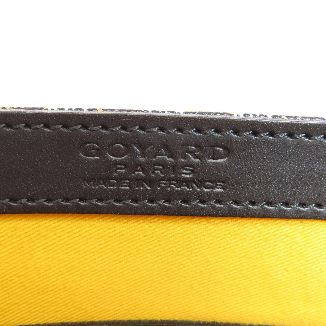 GOYARD Tote Bag Coated canvas black Comor PM Women Used Authentic