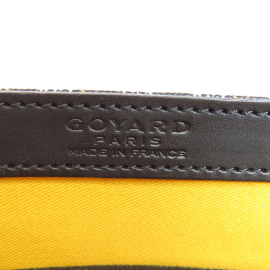 GOYARD Tote Bag Coated canvas black Comor PM Women Used Authentic