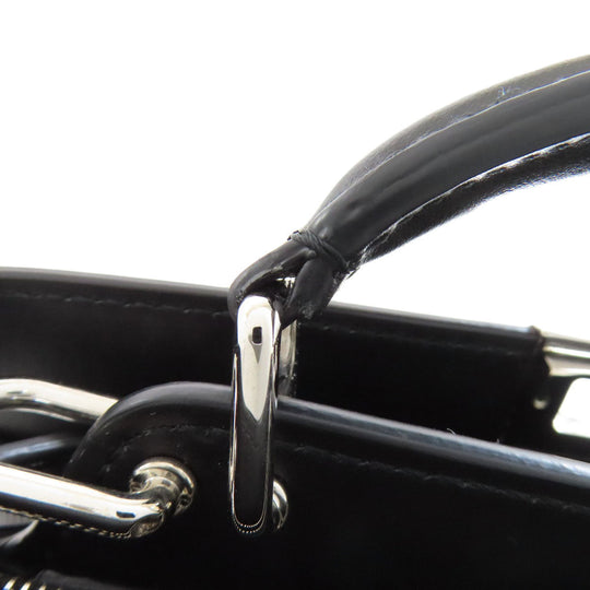 FENDI Handbag Calfskin black Peekaboo Iseeu X-Cross 2WAY