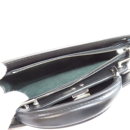 FENDI Handbag Calfskin black Peekaboo Iseeu X-Cross 2WAY