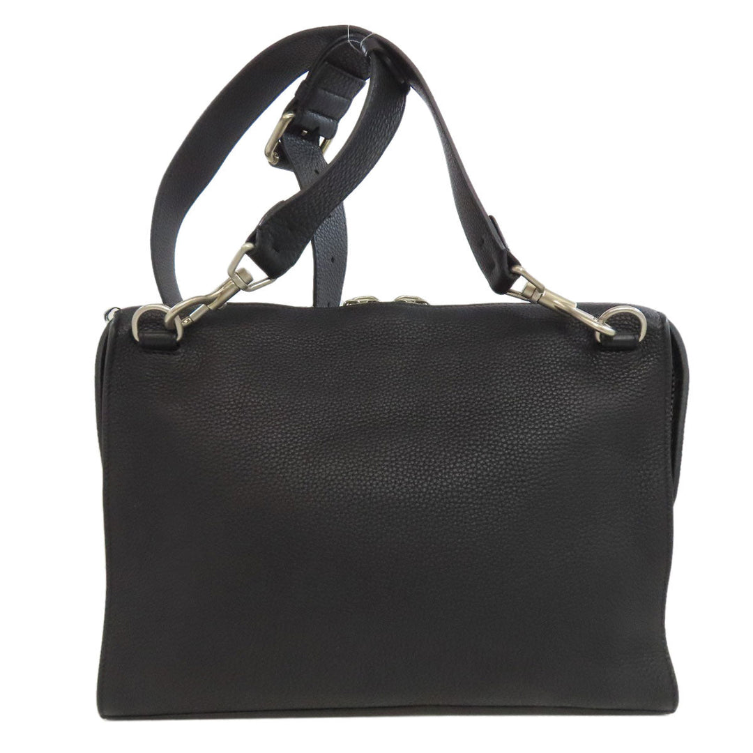 FENDI Shoulder Bag Calfskin black Celeria messenger bag