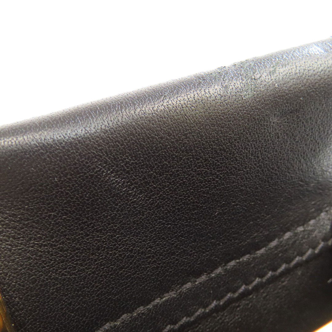 FENDI Handbag Calfskin black Mini Peekaboo Studs 2WAY Women Used Authentic