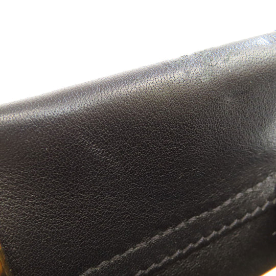 FENDI Handbag Calfskin black Mini Peekaboo Studs 2WAY Women Used Authentic