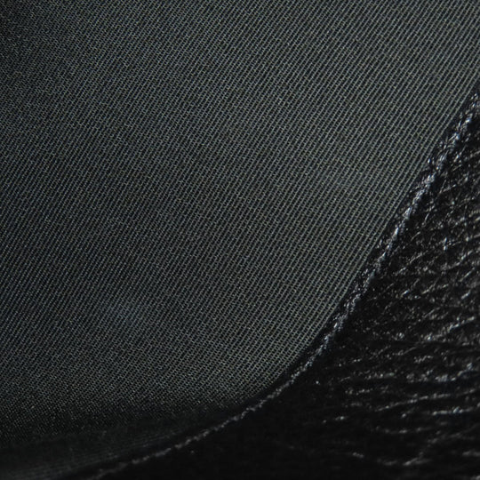 COACH Shoulder Bag 75818 leather black Hose and carriage