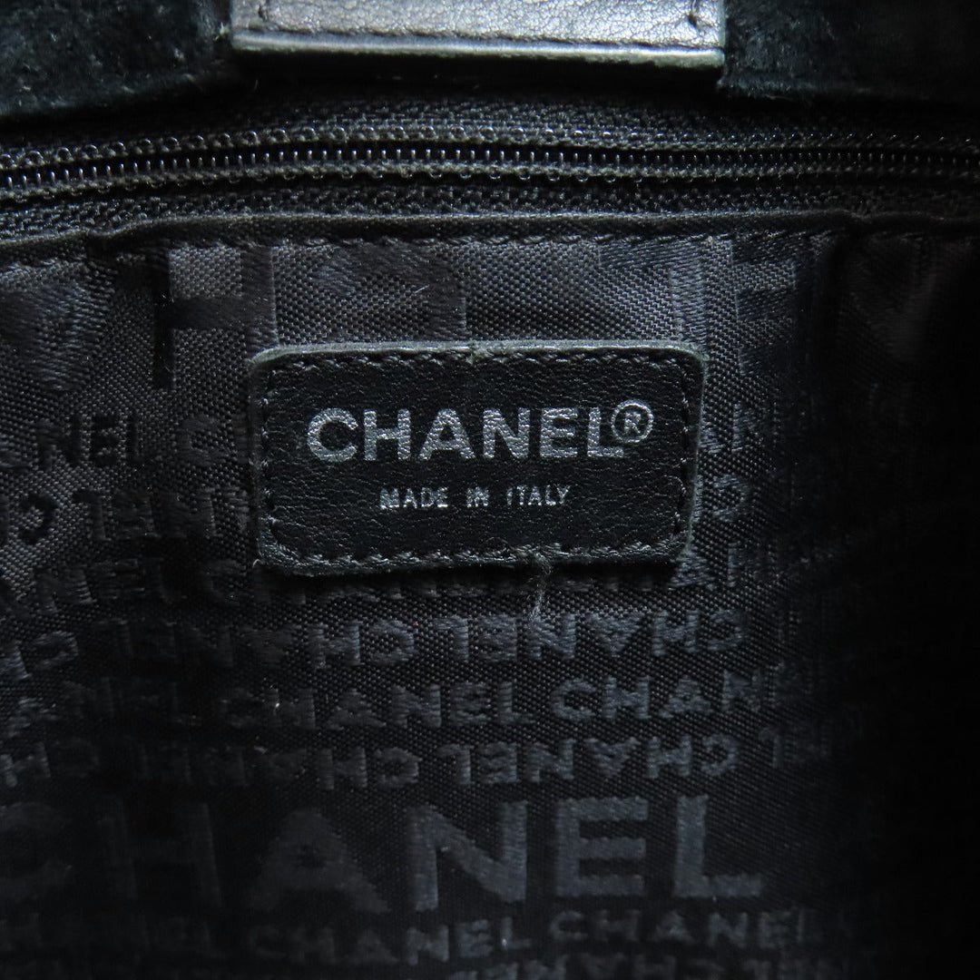CHANEL Shoulder Bag Calfskin black COCO Mark Women Used Authentic