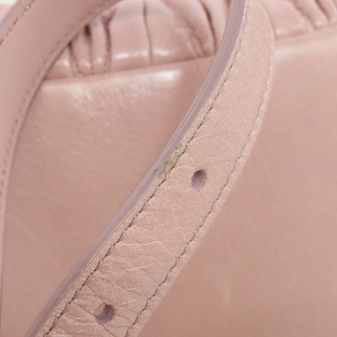 MIUMIU Handbag 5BB026 Calfskin pink Materasse 2WAY