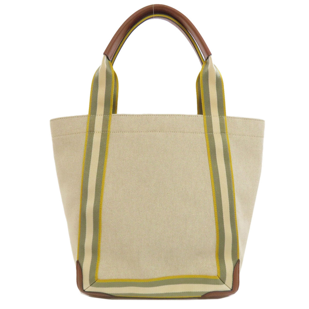Anya Hindmarch Tote Bag canvas beige logo Women Used Authentic