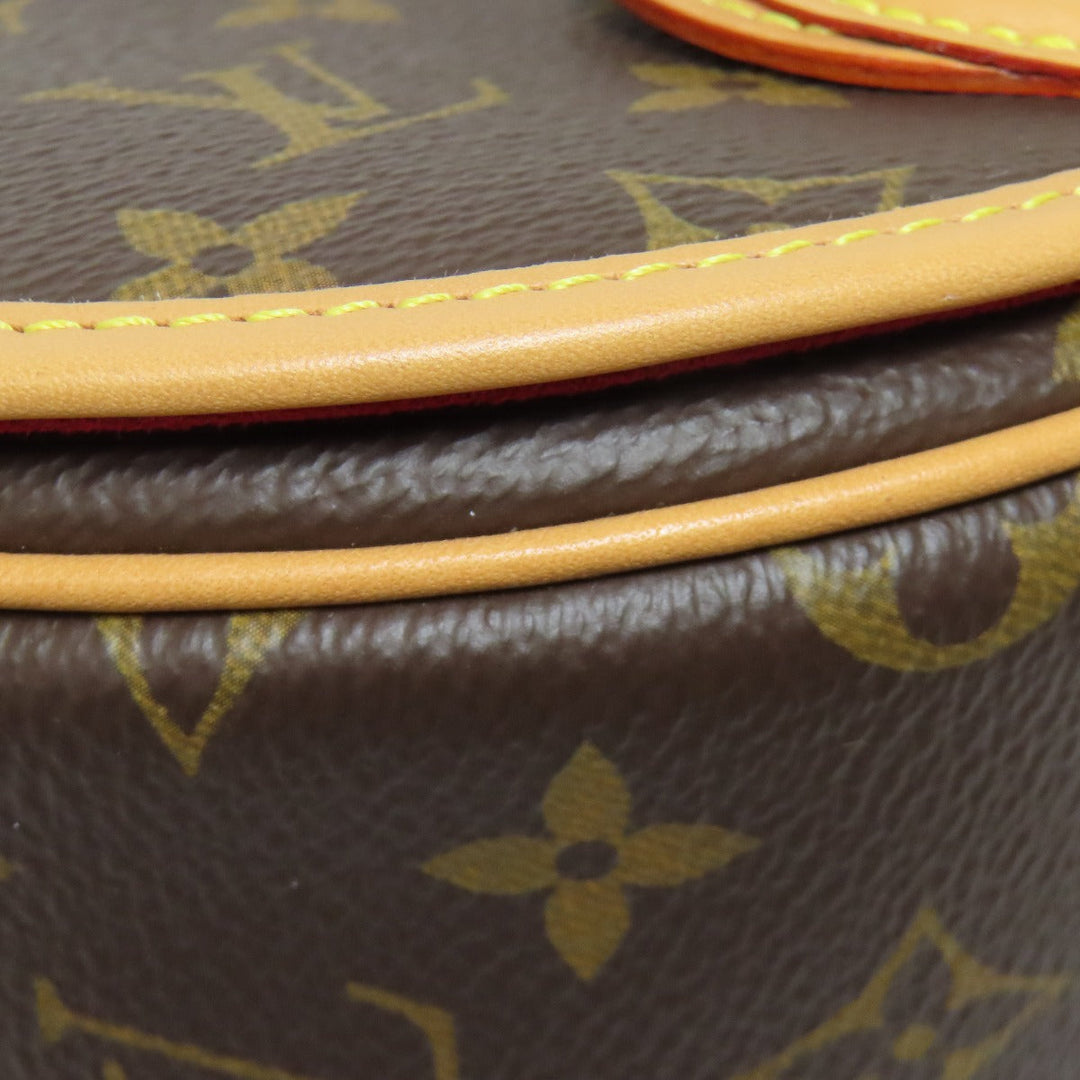 LOUIS VUITTON Shoulder Bag M44860 Monogram canvas Brown Tamburan Women Used Authentic