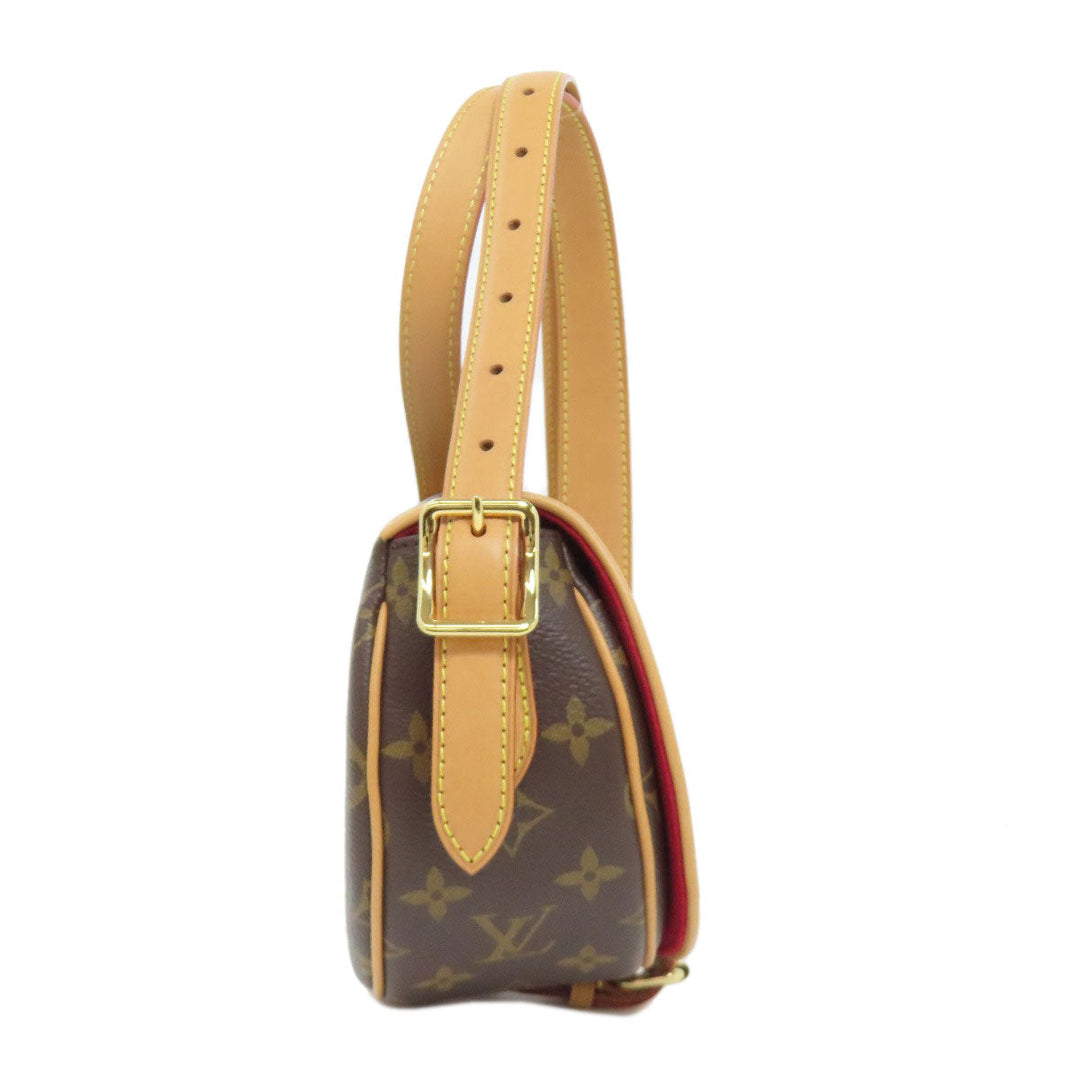 LOUIS VUITTON Shoulder Bag M44860 Monogram canvas Brown Tamburan Women Used Authentic