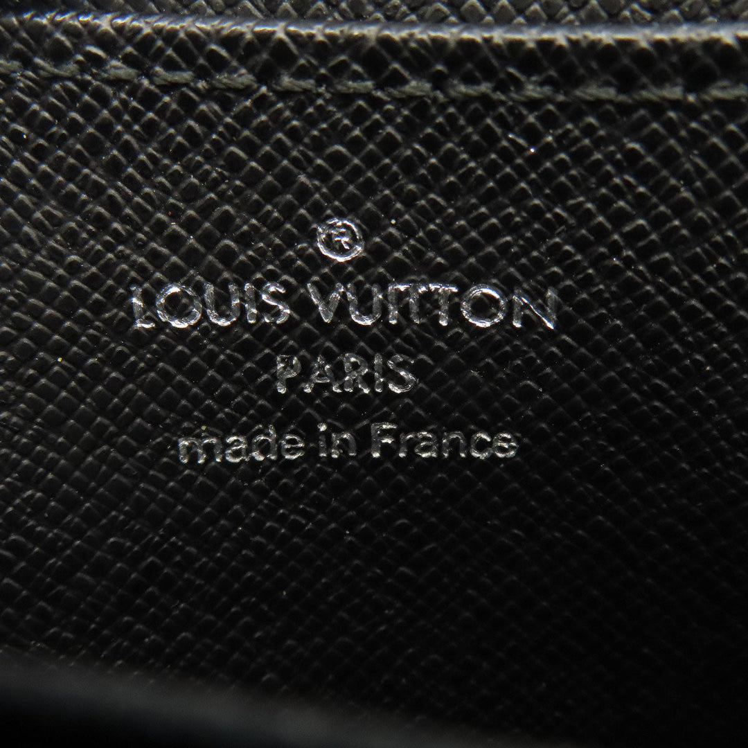 LOUIS VUITTON Coin case N63076 Damier canvas gray Zippy coin purse mens Used Authentic