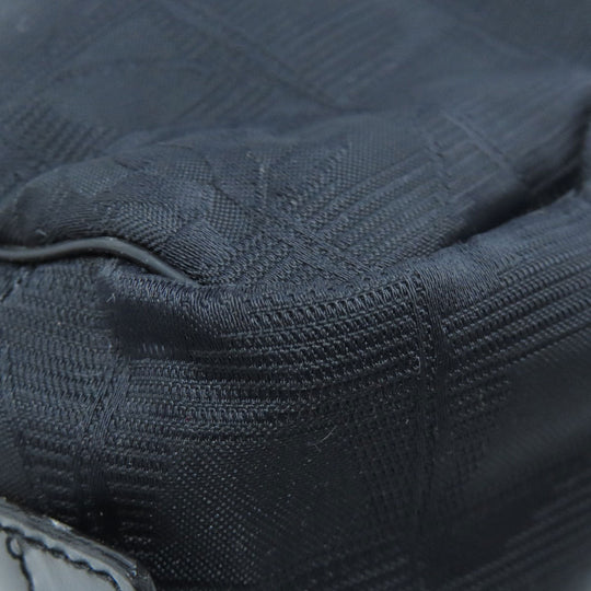 CHANEL Tote Bag Nylon black New Travel Line Tote Women Used Authentic