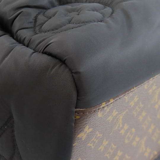 LOUIS VUITTON Tote Bag M21069 Nylon black On the Go MM Pillow