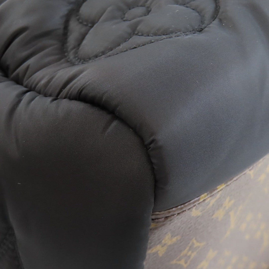 LOUIS VUITTON Tote Bag M21069 Nylon black On the Go MM Pillow