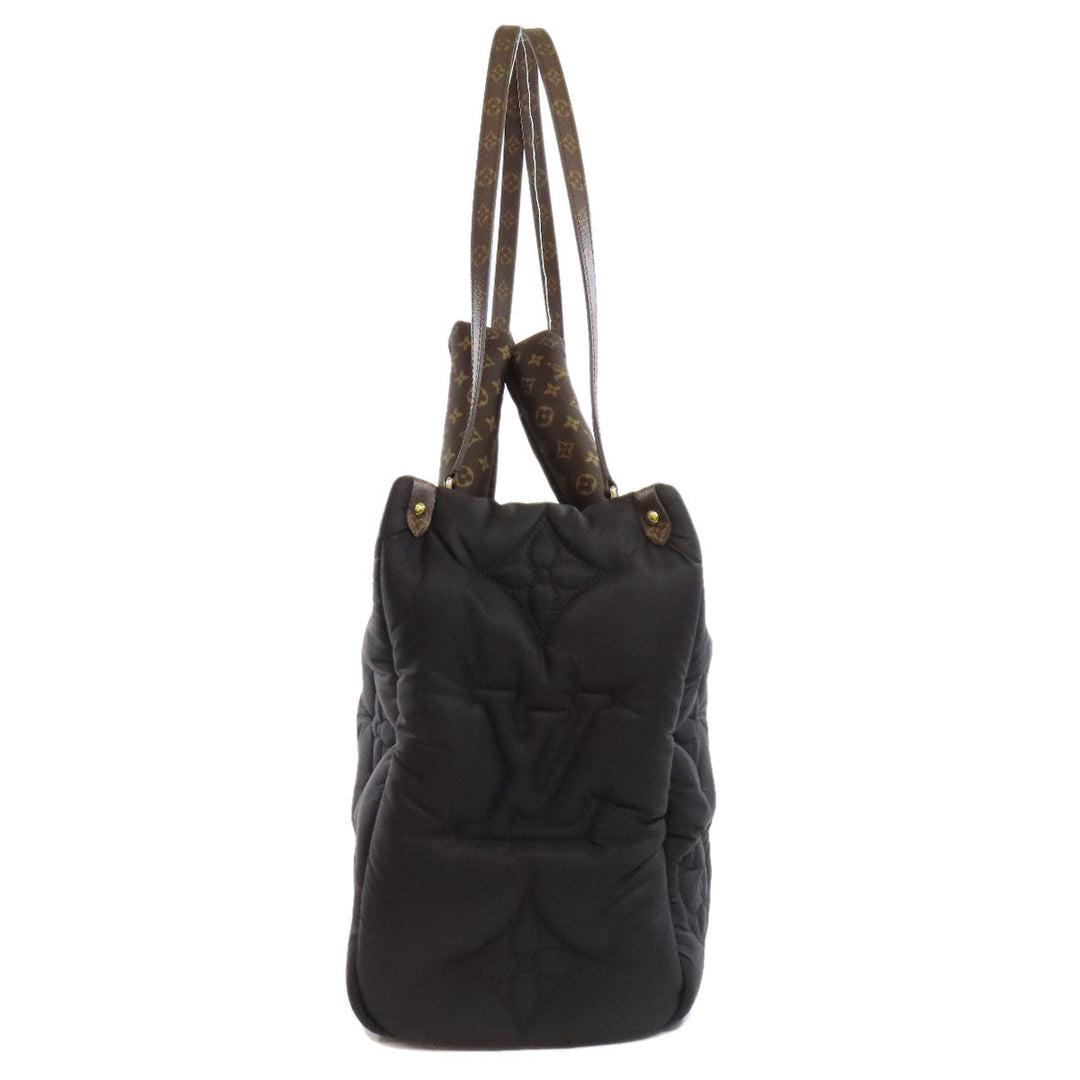 LOUIS VUITTON Tote Bag M21069 Nylon black On the Go MM Pillow
