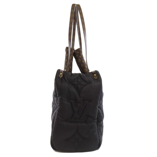 LOUIS VUITTON Tote Bag M21069 Nylon black On the Go MM Pillow