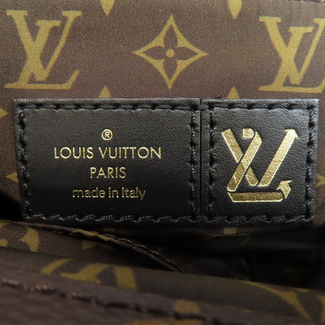 LOUIS VUITTON Tote Bag M21069 Nylon black On the Go MM Pillow