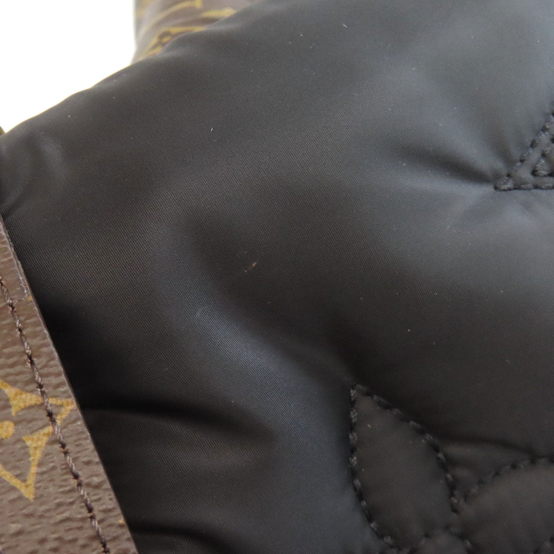 LOUIS VUITTON Tote Bag M21069 Nylon black On the Go MM Pillow