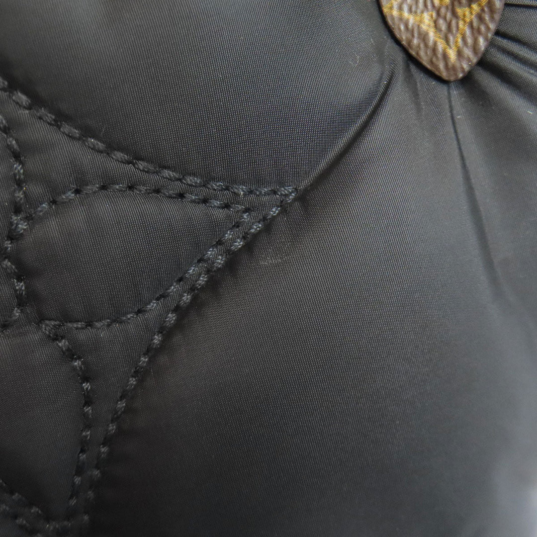 LOUIS VUITTON Tote Bag M21069 Nylon black On the Go MM Pillow