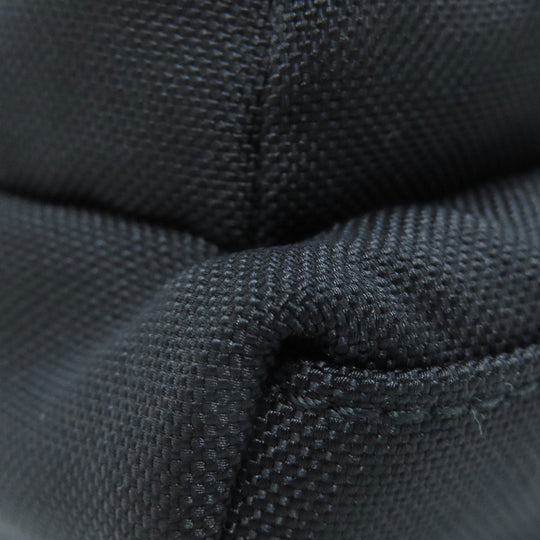 BALENCIAGA Shoulder Bag 656060 Nylon black Polyamide Mini Backpack Women Used Authentic