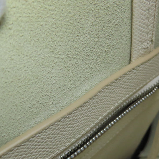 CELINE Handbag leather white Vertical Cabas 2WAY