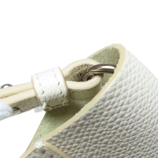 CELINE Handbag leather white Vertical Cabas 2WAY