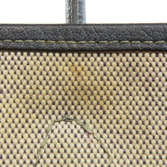 HERMES Handbag Tower ash gray Garden file PM Women Used Authentic
