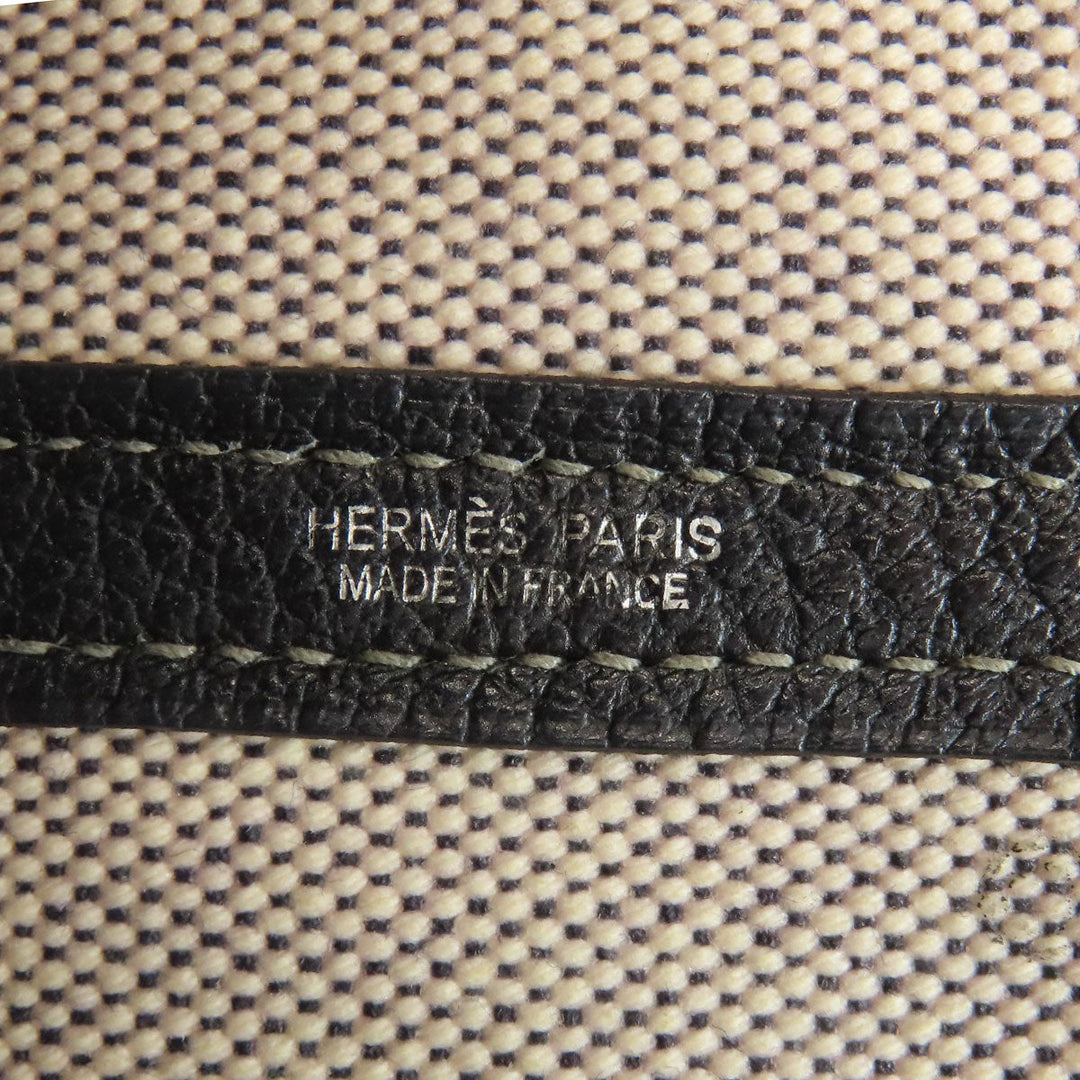 HERMES Handbag Tower ash gray Garden file PM Women Used Authentic