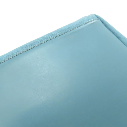 BALENCIAGA Handbag 339933 canvas blue Navy kabas Women Used Authentic
