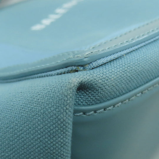 BALENCIAGA Handbag 339933 canvas blue Navy kabas Women Used Authentic